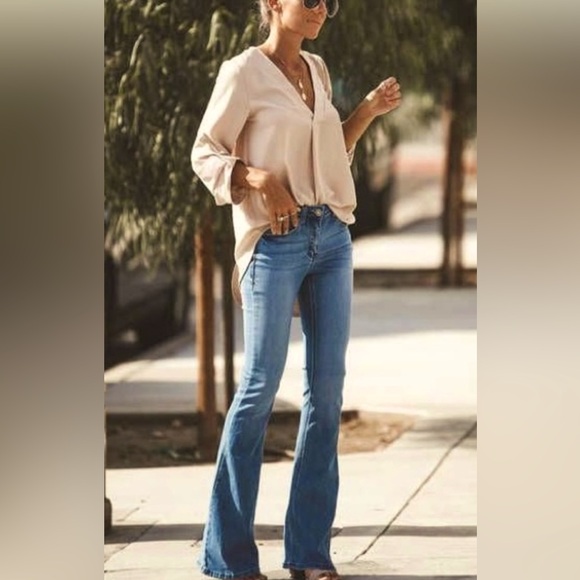 MICHAEL KORS Boot Cut Demin Jeans - Picture 1 of 9